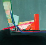 Untitled Oil on Canvas 35x35 Artist Nick Lamia