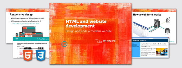 HTML and website development