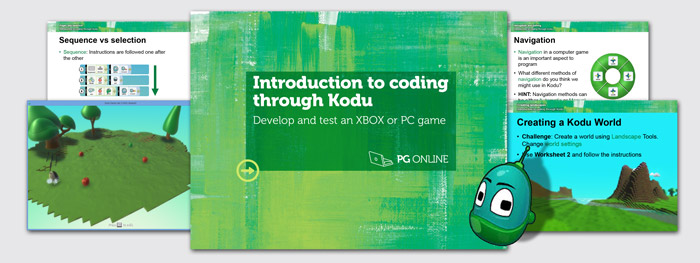 Introduction to coding through Kodu