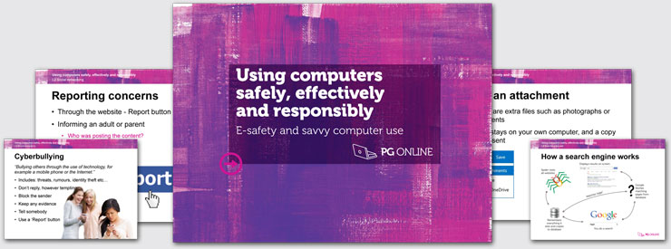 Using computers safely, effectively and responsibly
