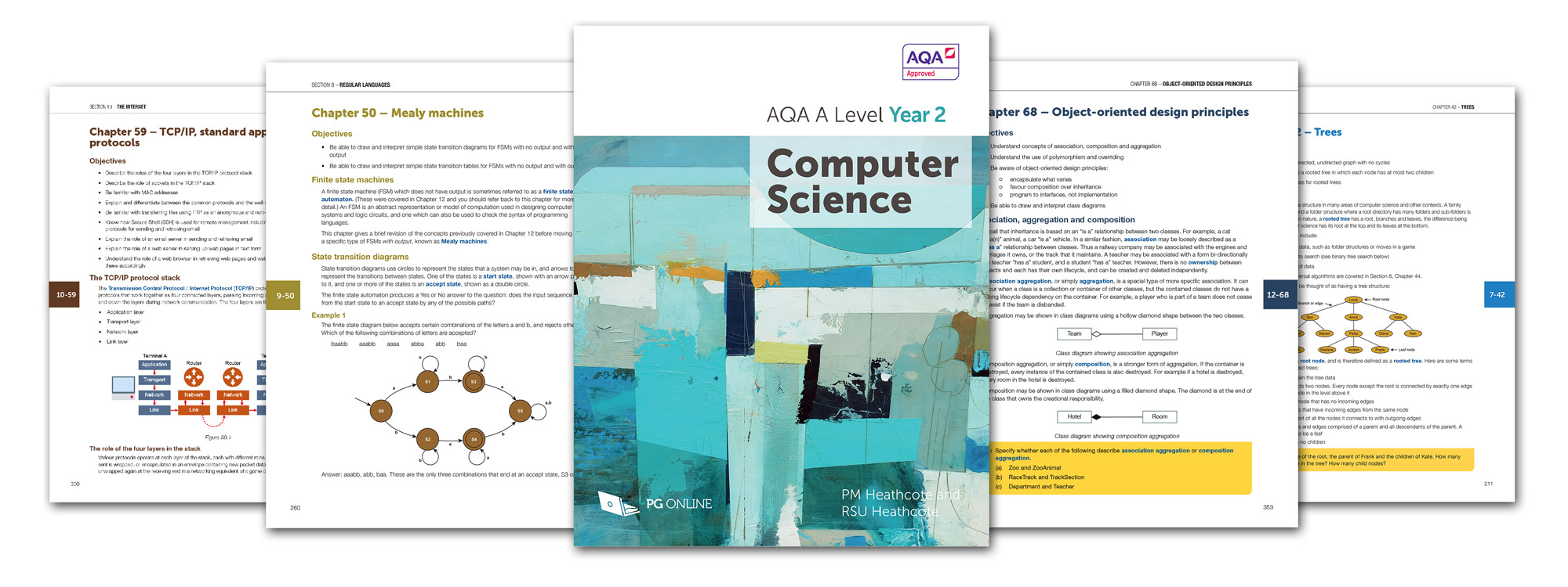 PG Online AQA A Level Computer Science Year 2 textbook | PG Online