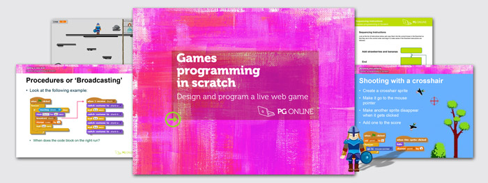 Games programming in Scratch